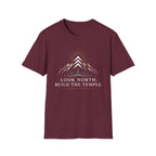Look North. Build The Temple T-Shirt
