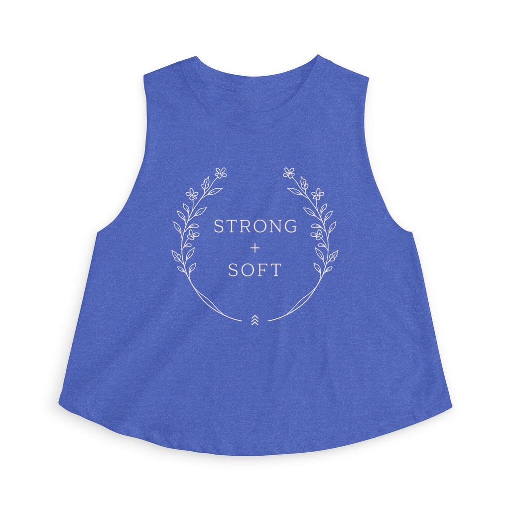 Strong & Soft Crop Top — Women's Barre Workout Tank