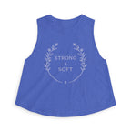 Strong & Soft Crop Top — Women's Barre Workout Tank