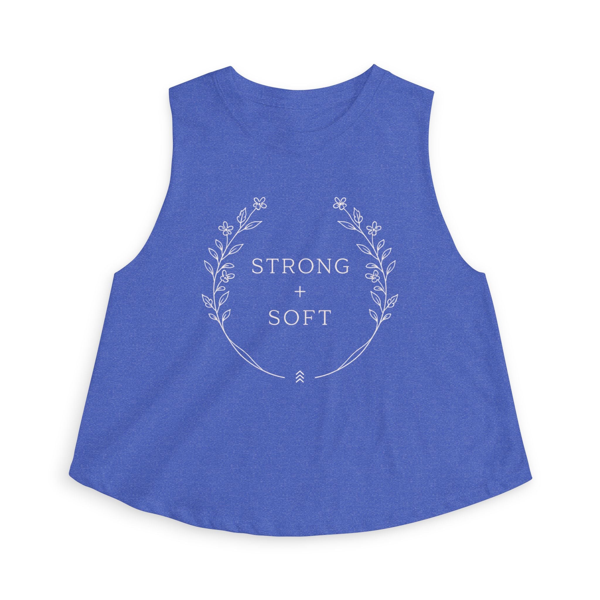 Strong & Soft Crop Top — Women's Barre Workout Tank