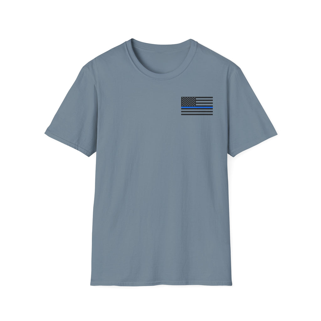 Thin Blue Line Flag  T-Shirt