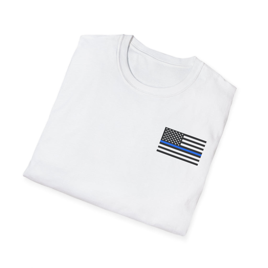 Thin Blue Line Flag  T-Shirt