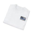 Thin Blue Line Flag  T-Shirt