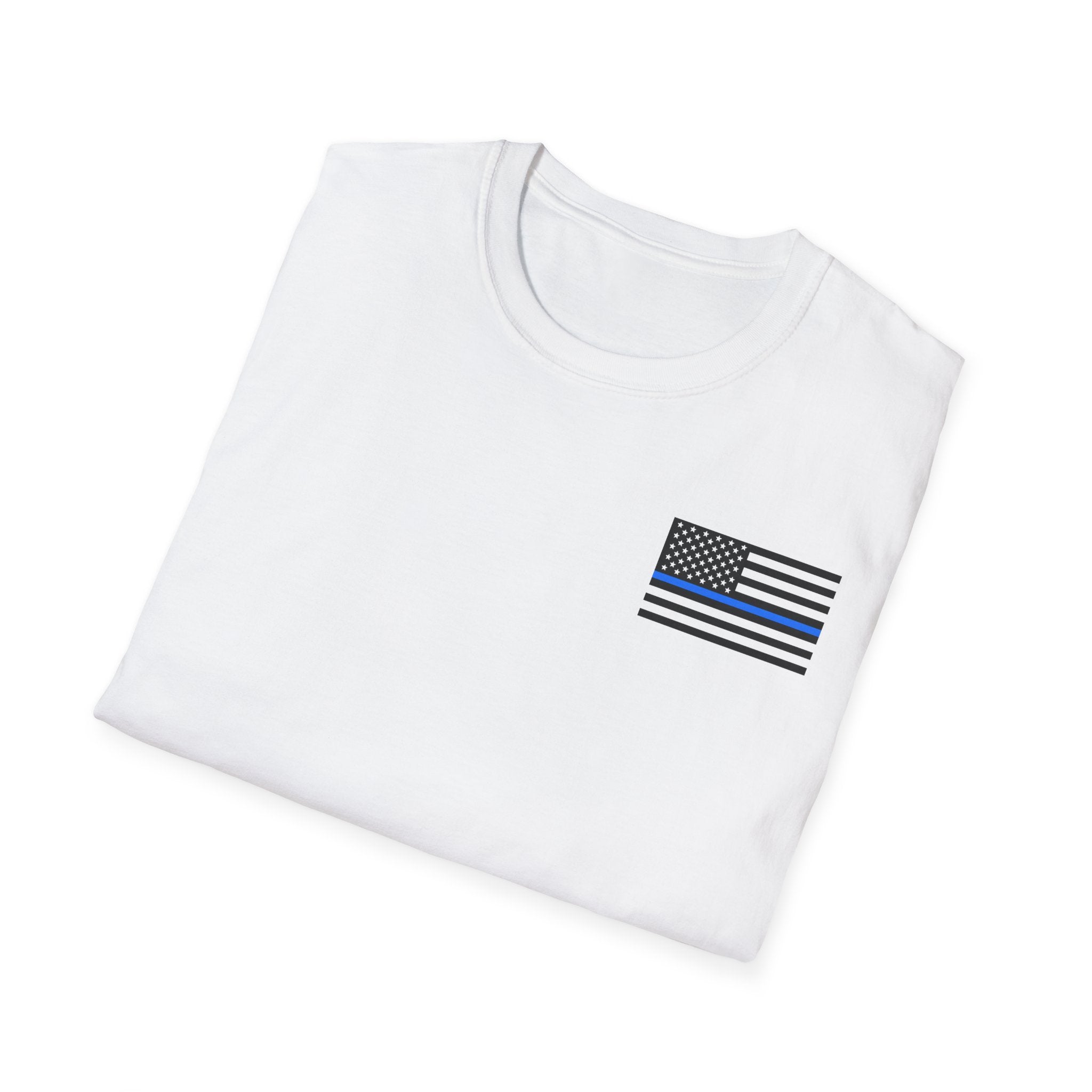 Thin Blue Line Flag  T-Shirt