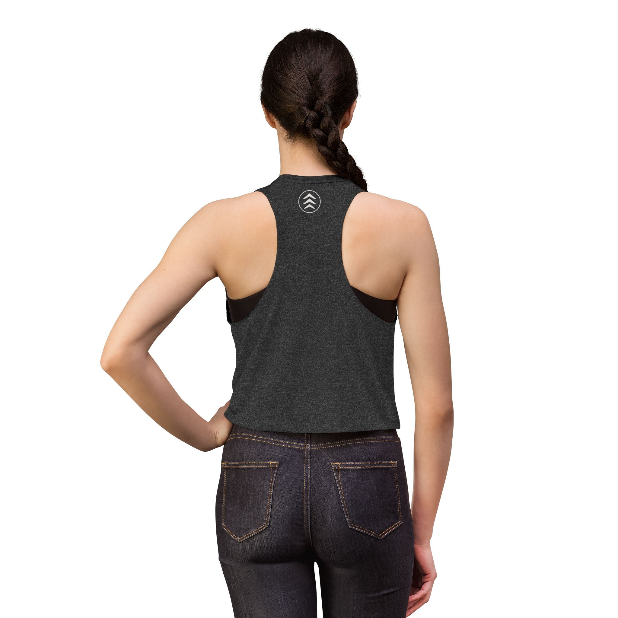 Grow With Intention Crop Top — Women's Barre Workout Tank