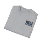 Thin Blue Line Flag  T-Shirt