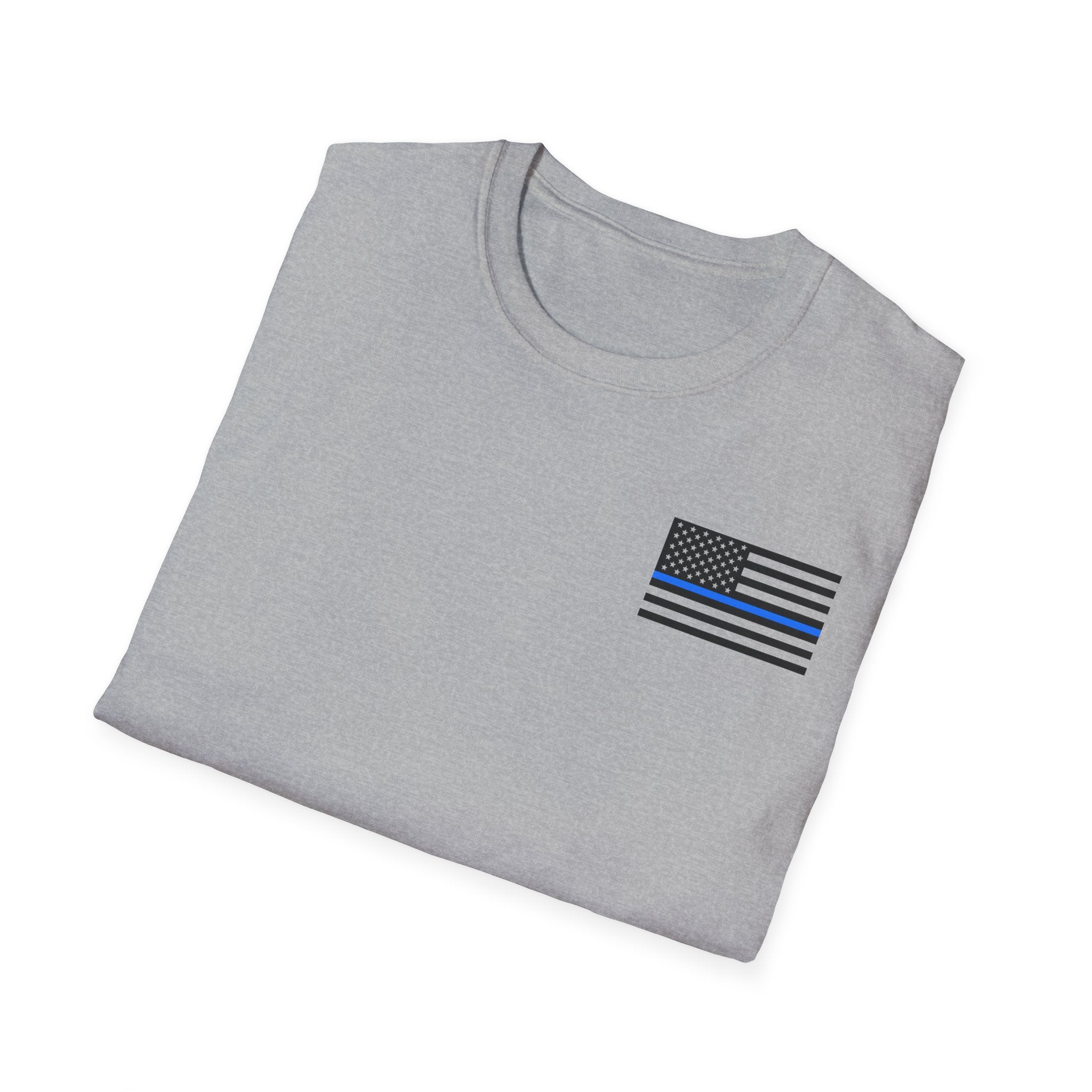 Thin Blue Line Flag  T-Shirt