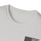 Thin Blue Line Flag  T-Shirt