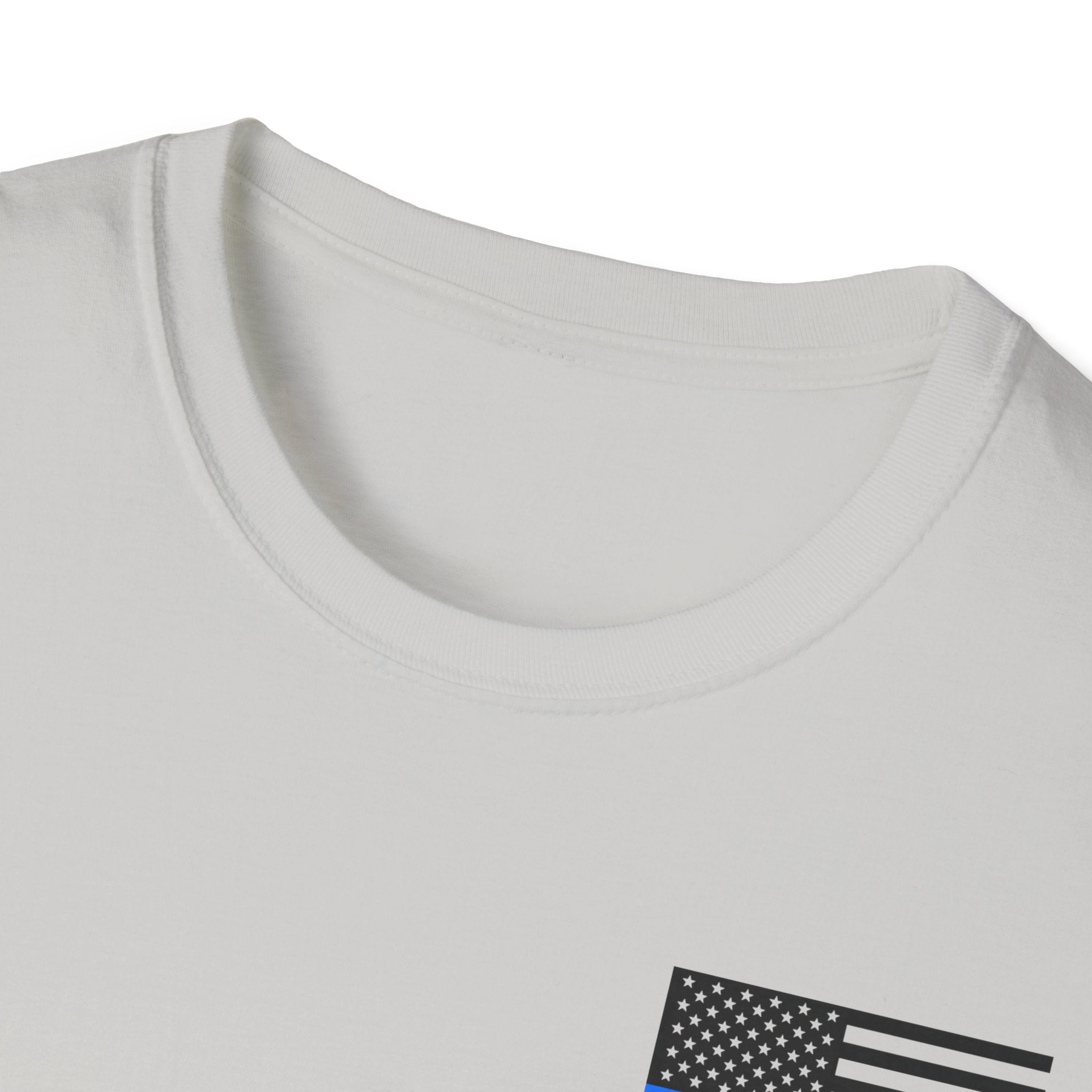 Thin Blue Line Flag  T-Shirt