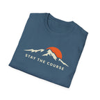 Stay The Course Mountain T-Shirt
