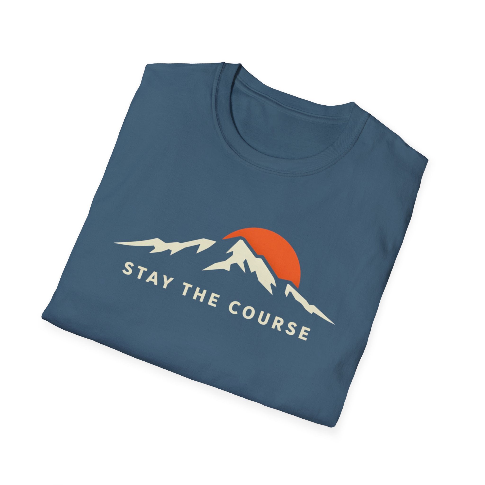 Stay The Course Mountain T-Shirt