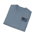 Thin Blue Line Flag  T-Shirt