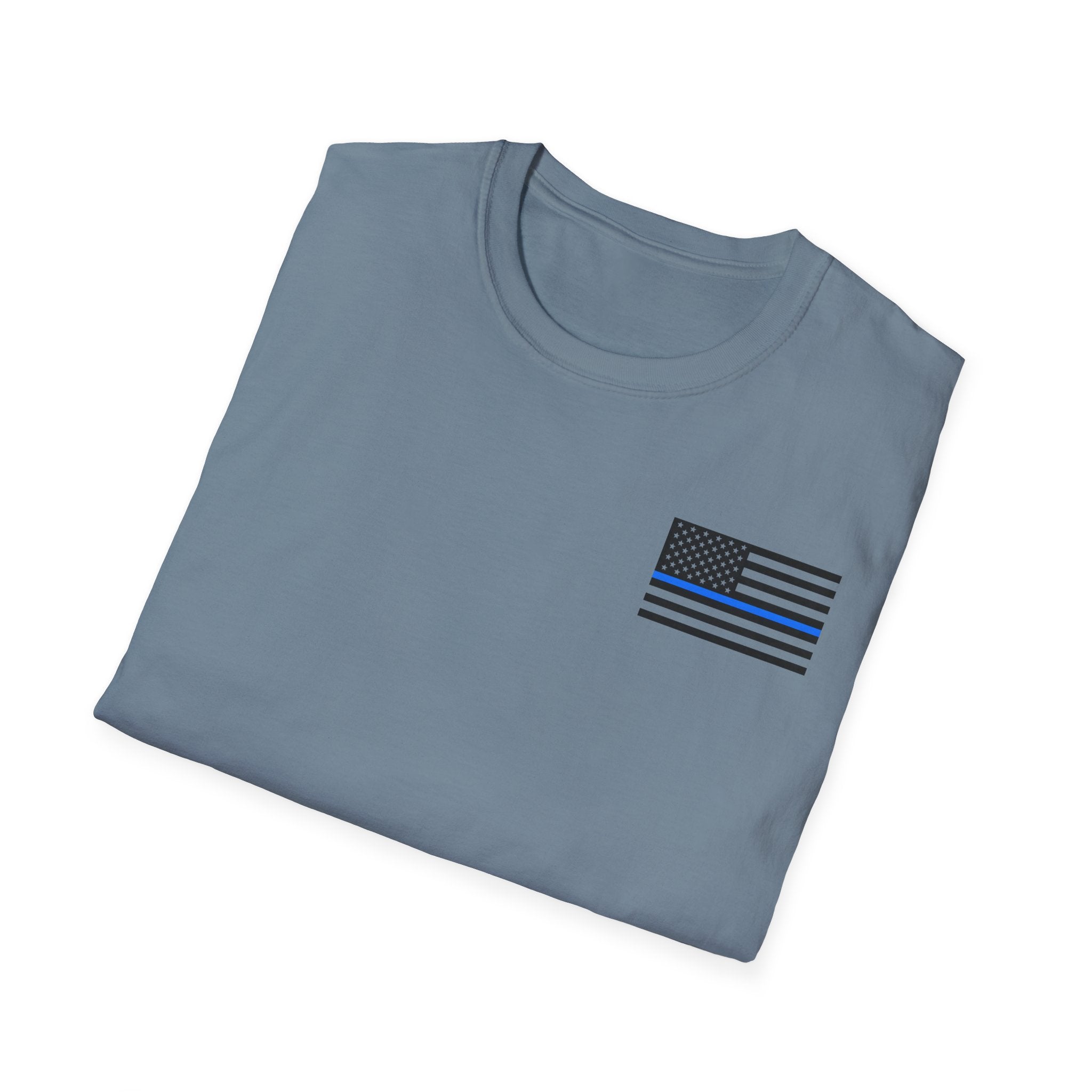 Thin Blue Line Flag  T-Shirt