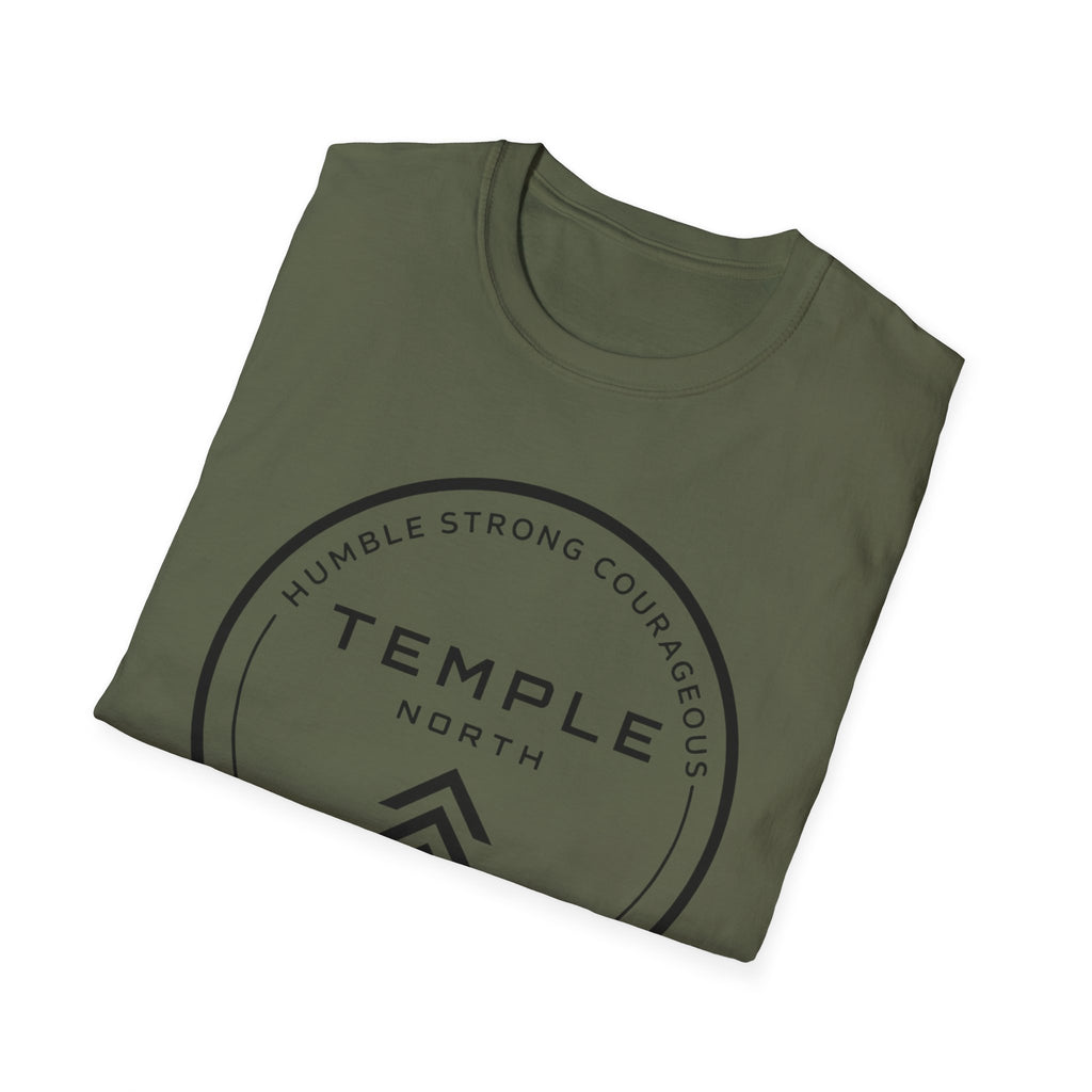 Humble Strong Courageous-Temple North T-Shirt