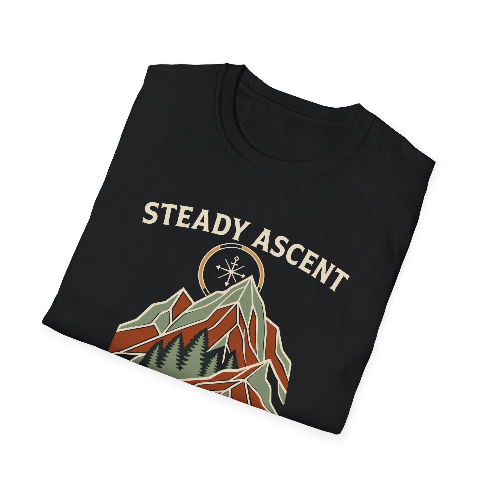 Steady Ascent-Temple North-T-Shirt