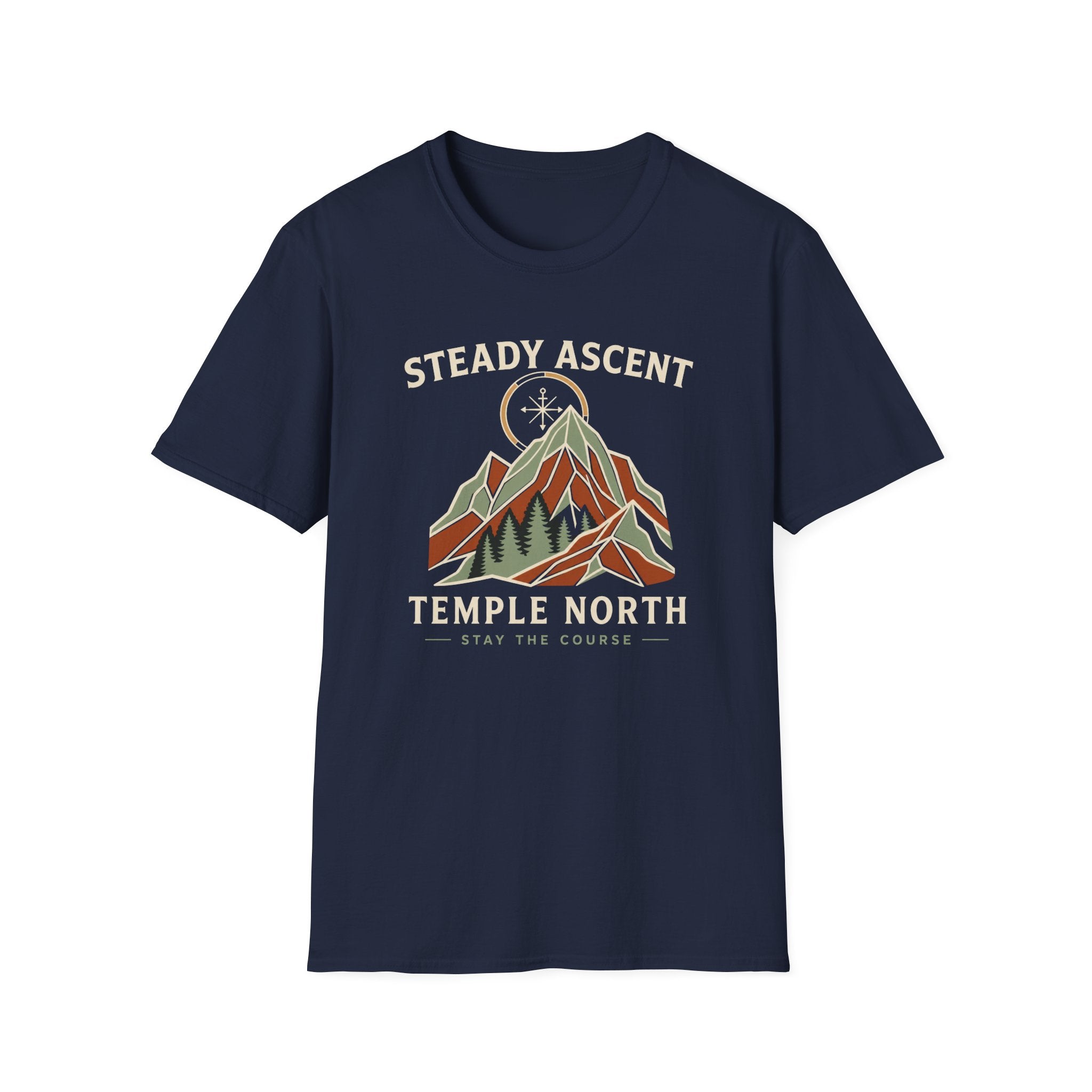 Steady Ascent-Temple North-T-Shirt