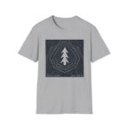 Look North Topographical-Temple North T-Shirt