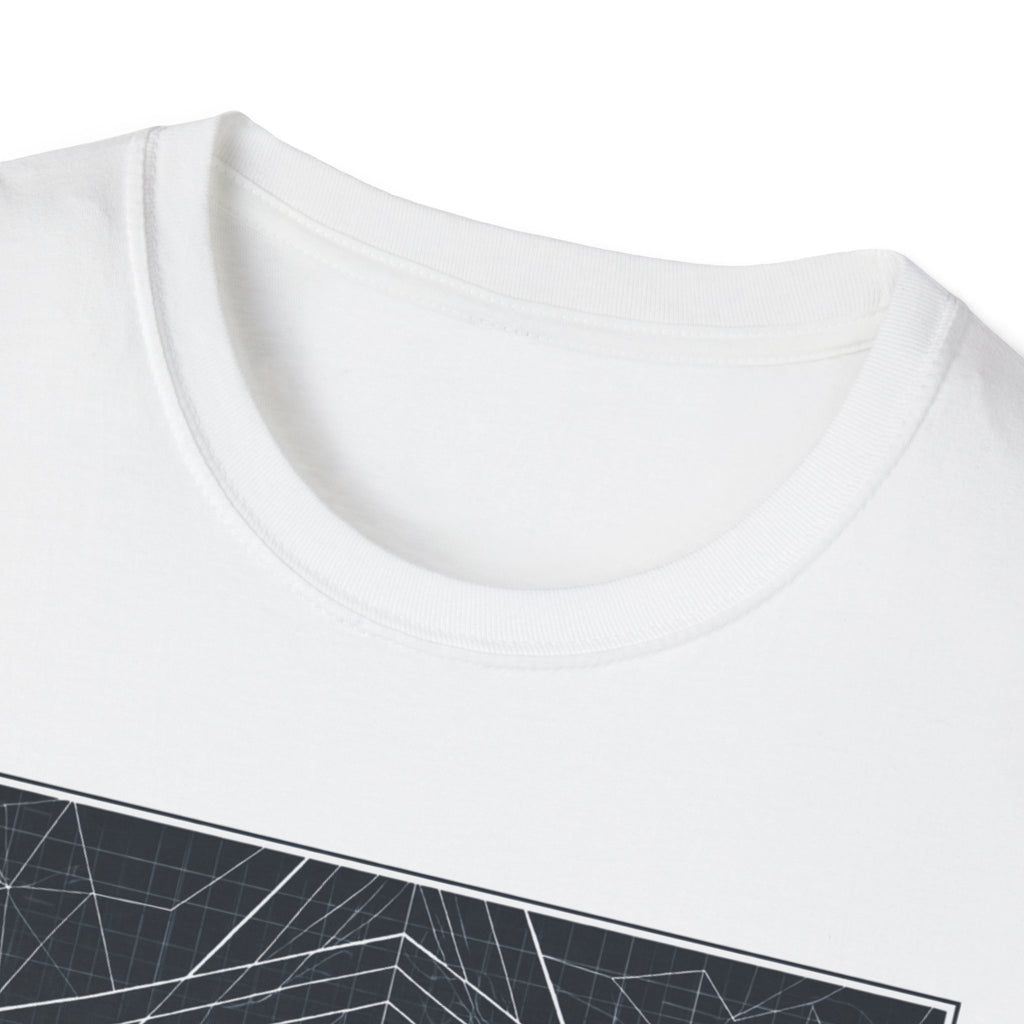Look North Topographical-Temple North T-Shirt