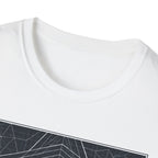 Look North Topographical-Temple North T-Shirt