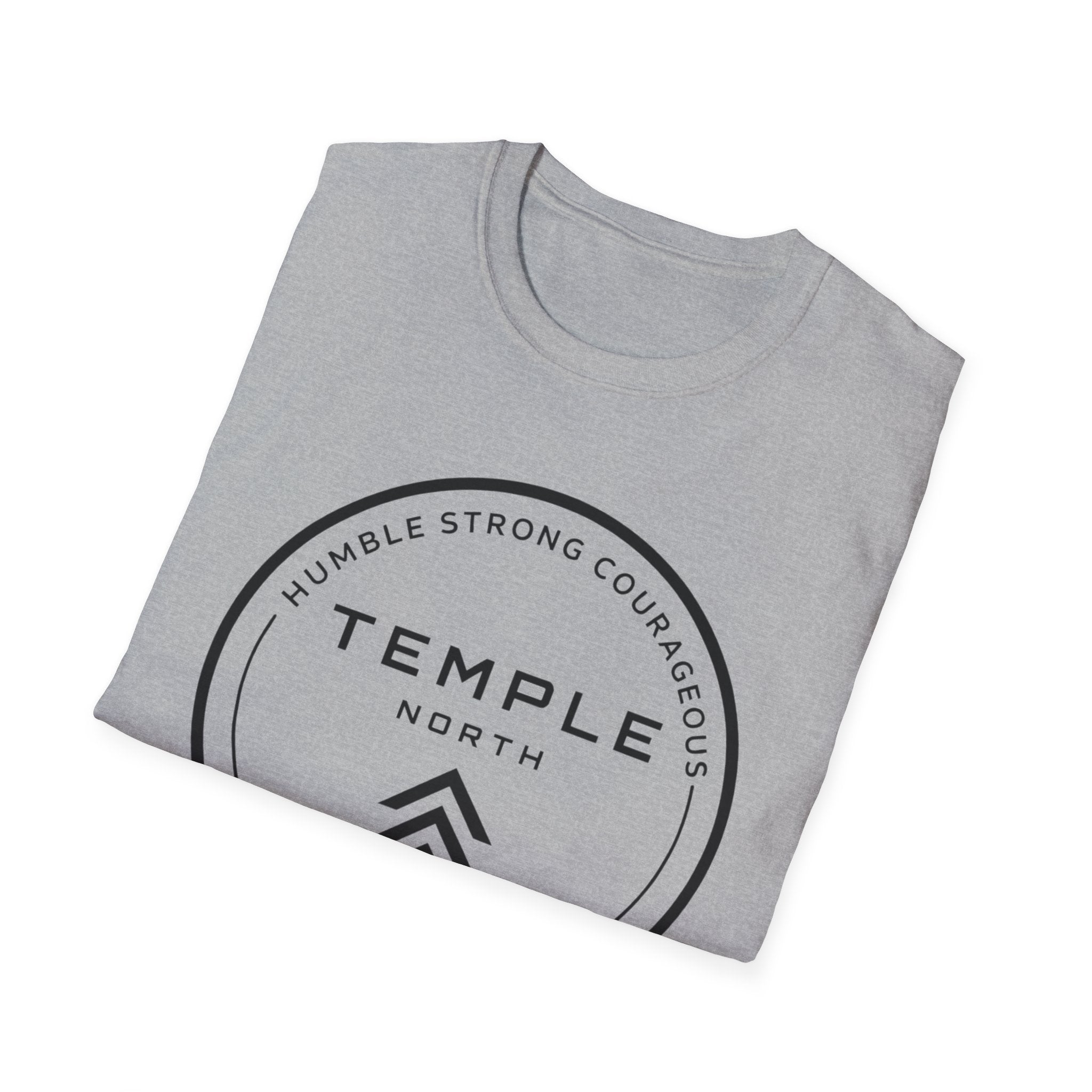 Humble Strong Courageous-Temple North T-Shirt