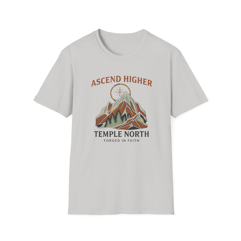 Ascend Higher-Forged In Faith-Temple North-T-Shirt