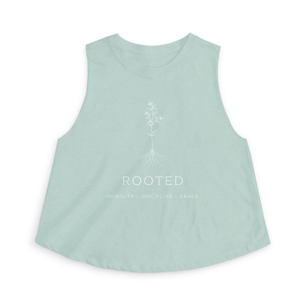 Rooted Crop Top — Women's Barre Workout Tank
