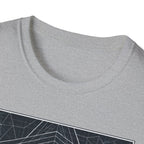 Look North Topographical-Temple North T-Shirt