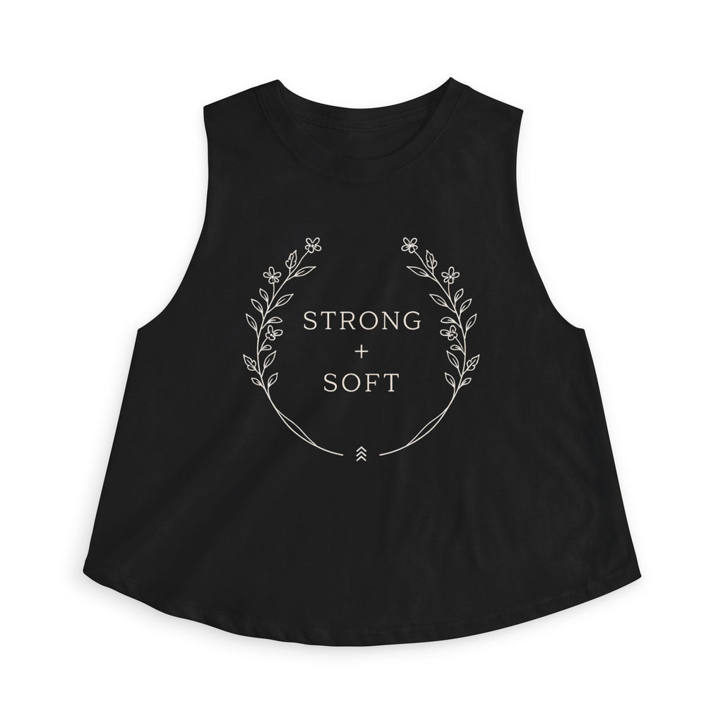 Strong & Soft Crop Top — Women's Barre Workout Tank