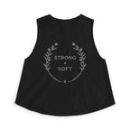 Strong & Soft Crop Top — Women's Barre Workout Tank