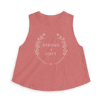 Strong & Soft Crop Top — Women's Barre Workout Tank