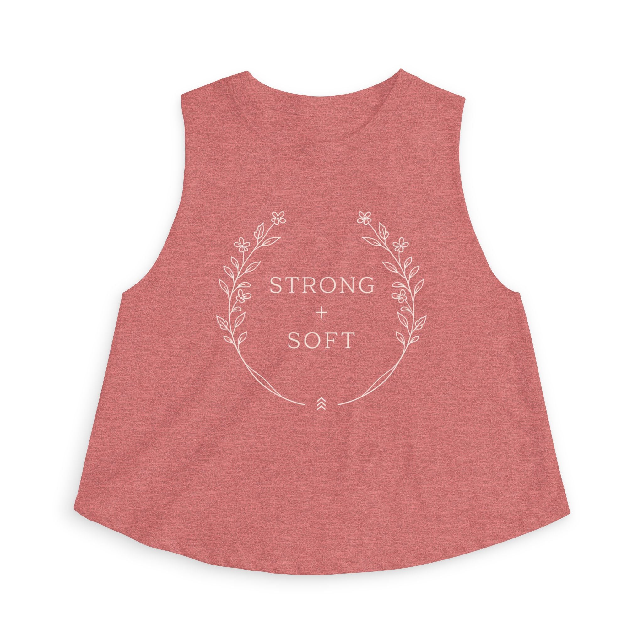 Strong & Soft Crop Top — Women's Barre Workout Tank