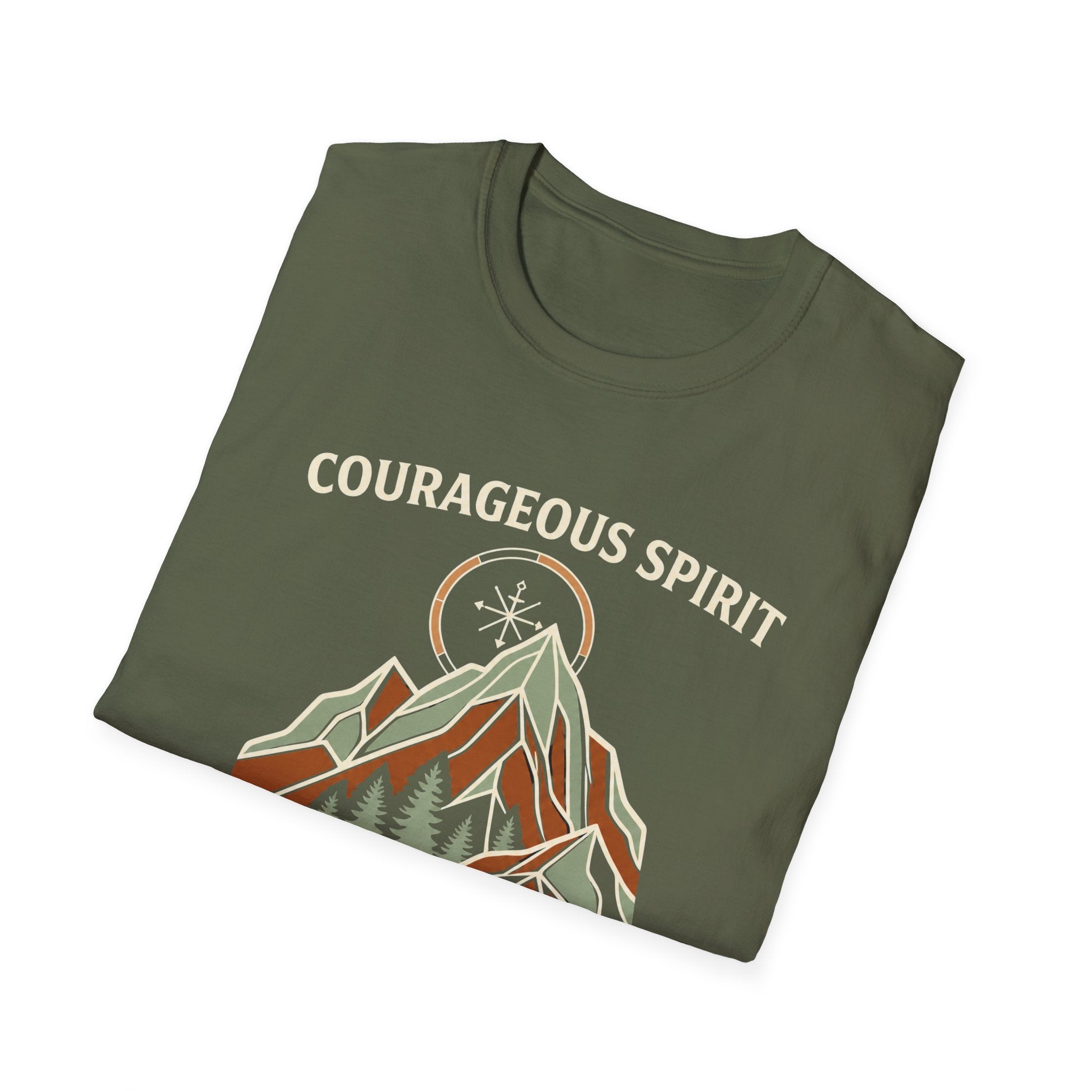 Courageous Spirit-Temple North-T-Shirt