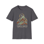 Humble Courageous Strong-Temple North (Mountain & Compass) T-Shirt
