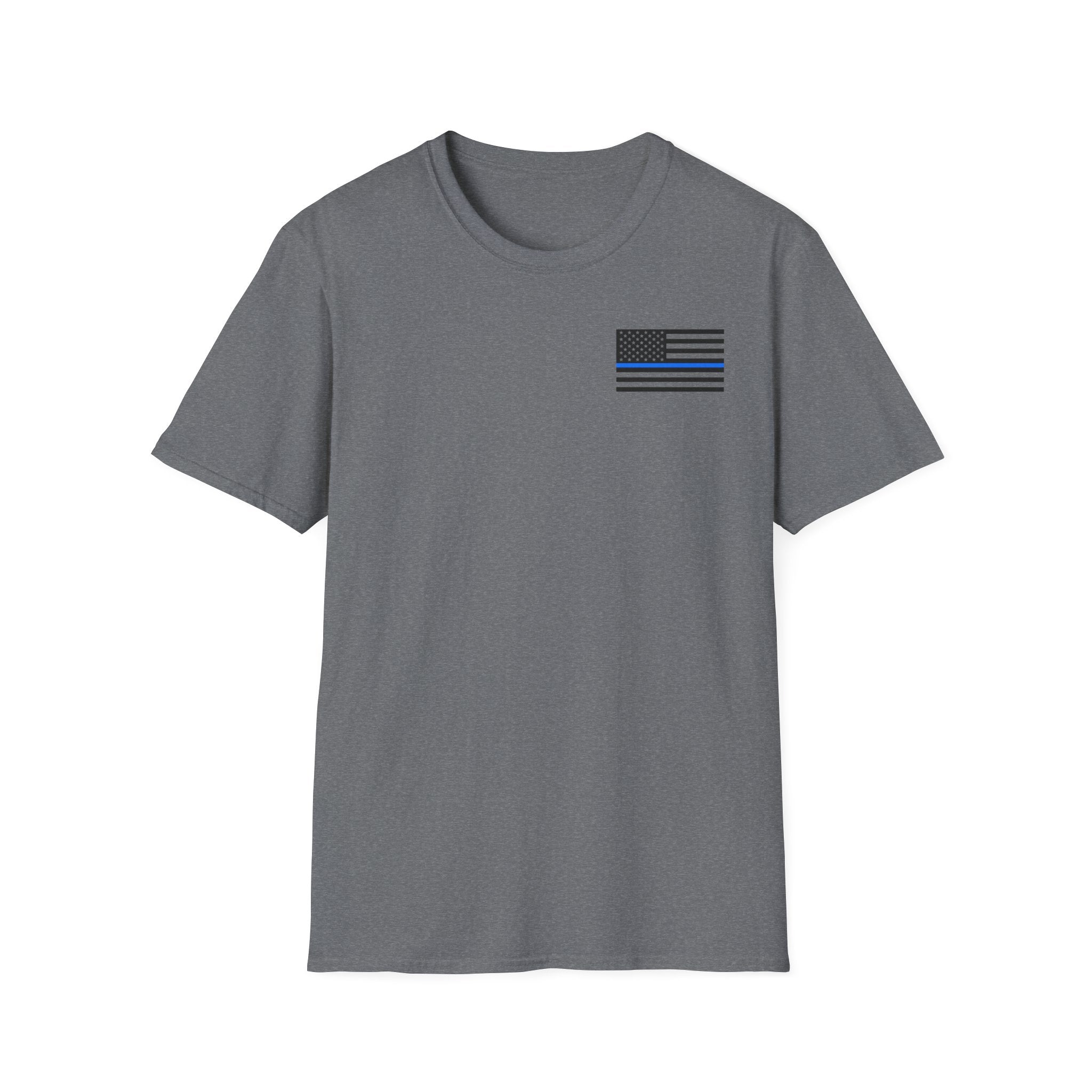 Thin Blue Line Flag  T-Shirt