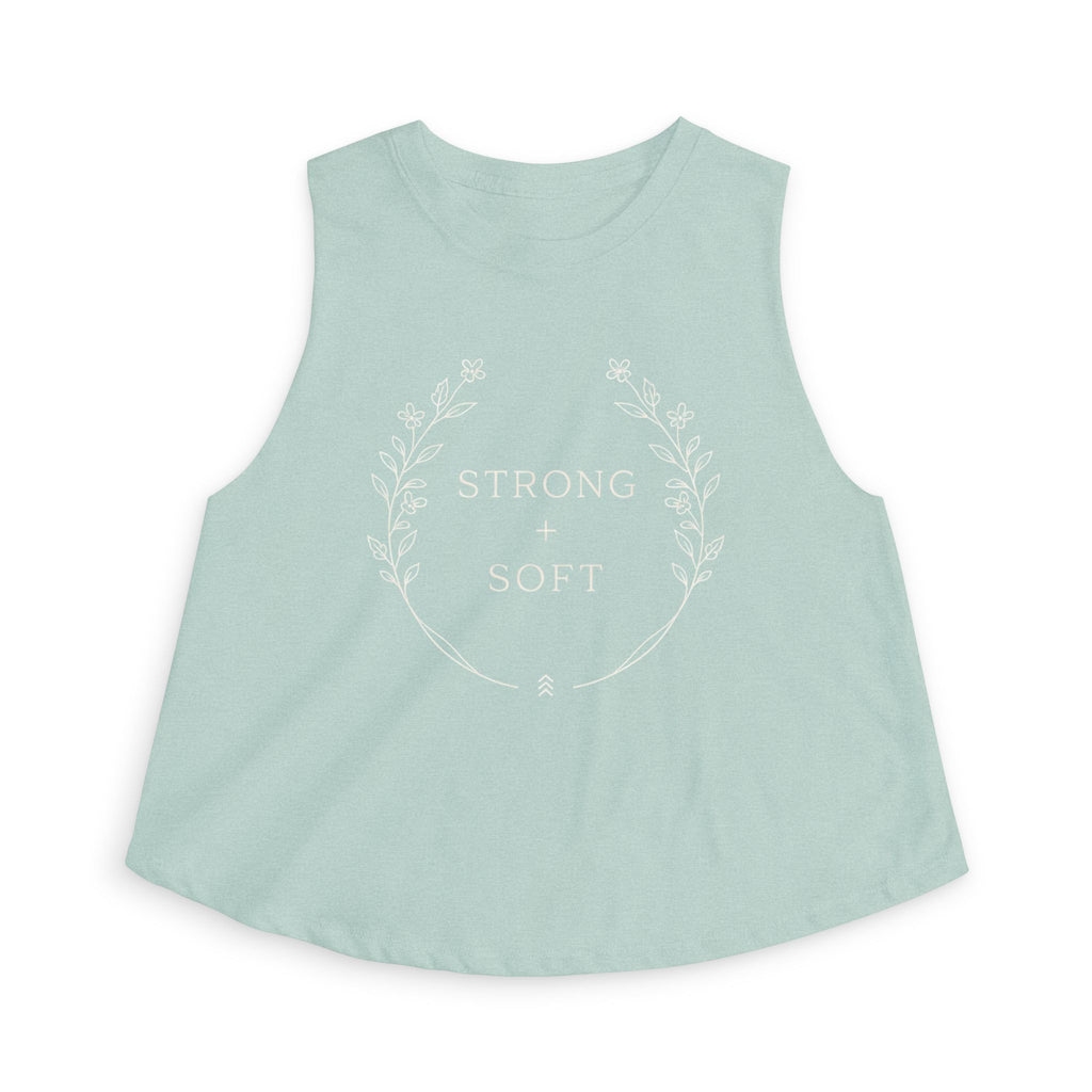 Strong & Soft Crop Top — Women's Barre Workout Tank