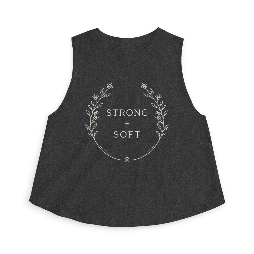 Strong & Soft Crop Top — Women's Barre Workout Tank