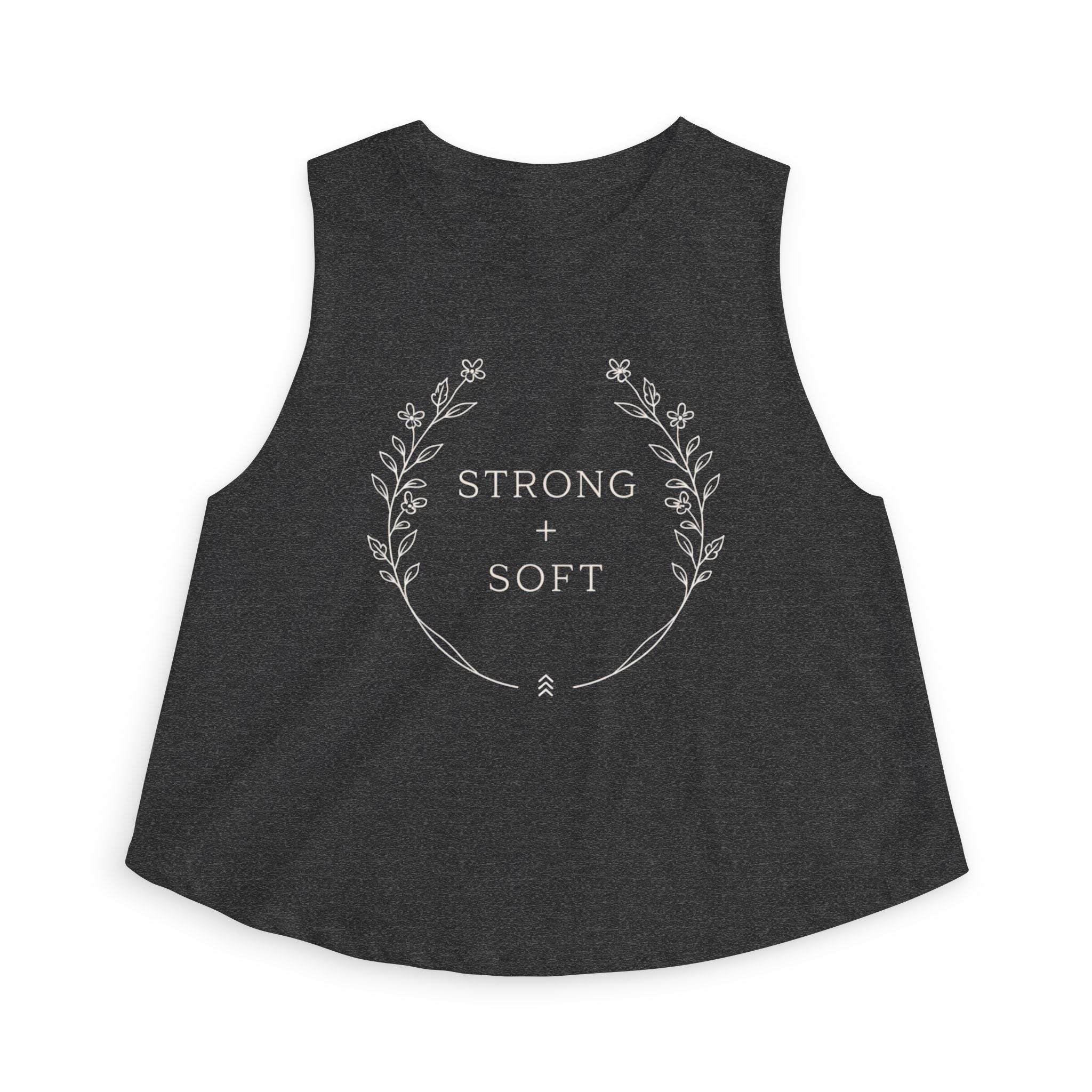 Strong & Soft Crop Top — Women's Barre Workout Tank