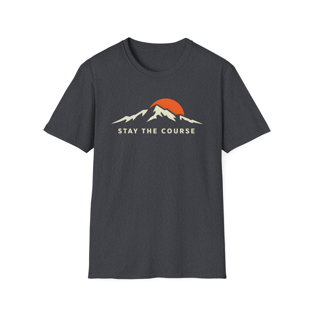 Stay The Course Mountain T-Shirt