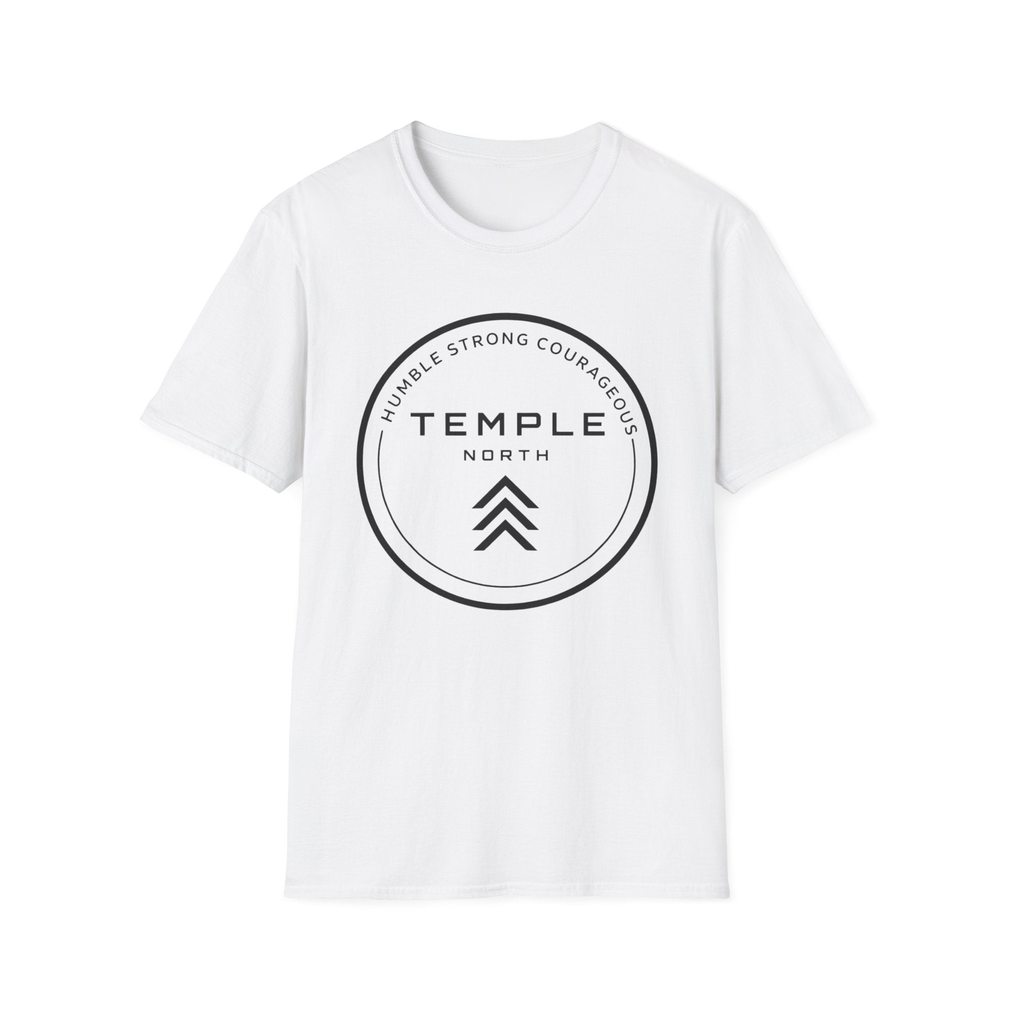 Humble Strong Courageous-Temple North T-Shirt