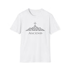Ascend Geometric Mountain-T-Shirt