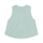 Quiet Strength Crop Top — Women's Barre Workout Tank