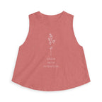 Grow With Intention Crop Top — Women's Barre Workout Tank