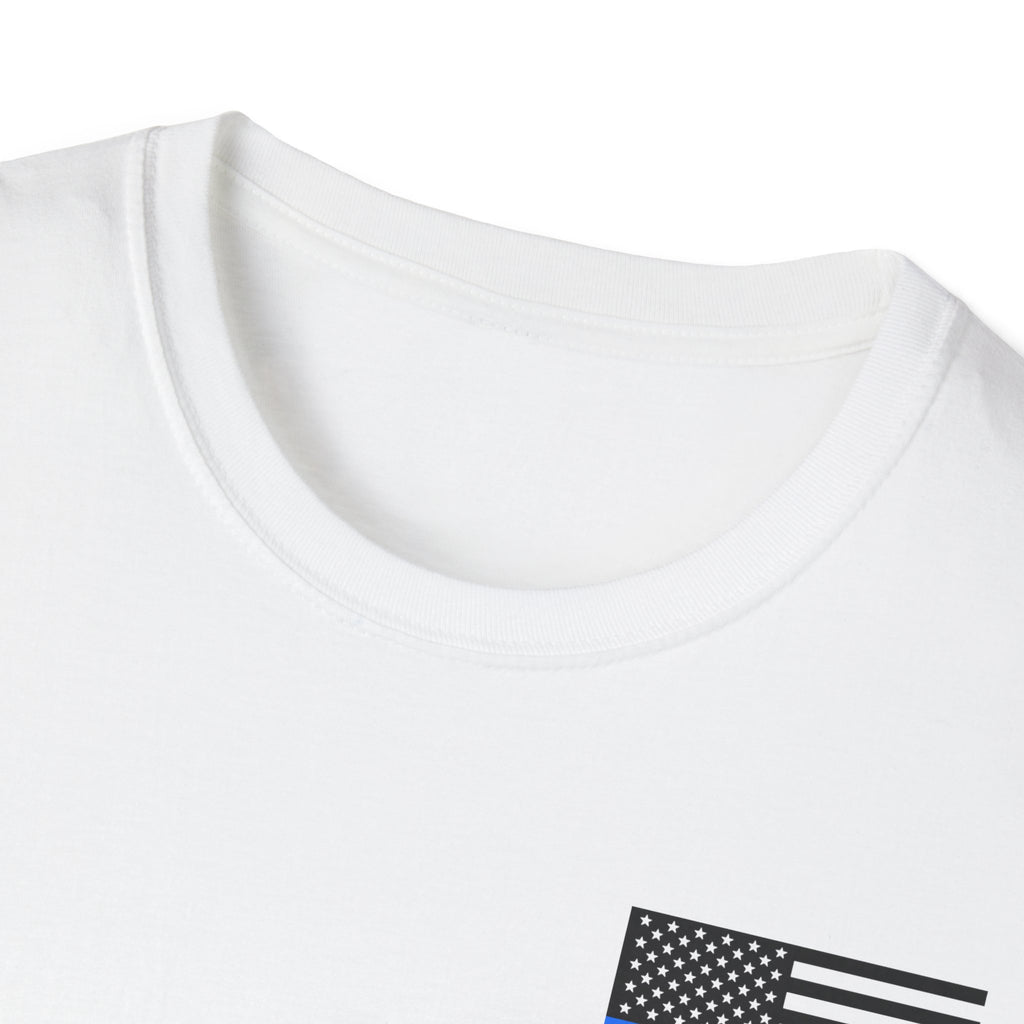 Thin Blue Line Flag  T-Shirt