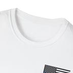Thin Blue Line Flag  T-Shirt