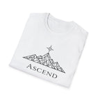 Ascend Geometric Mountain-T-Shirt