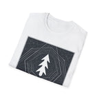 Look North Topographical-Temple North T-Shirt