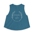 Strong & Soft Crop Top — Women's Barre Workout Tank