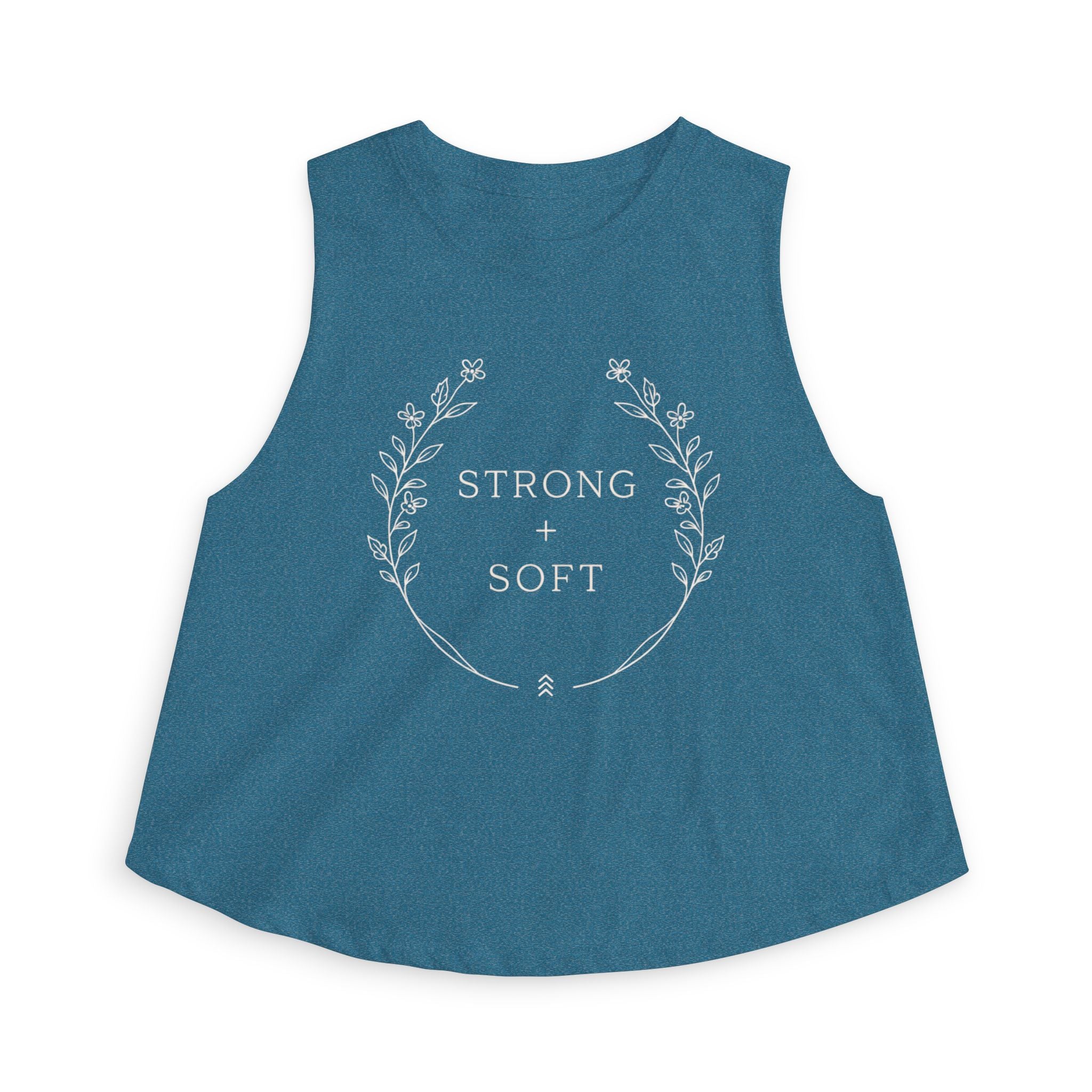 Strong & Soft Crop Top — Women's Barre Workout Tank