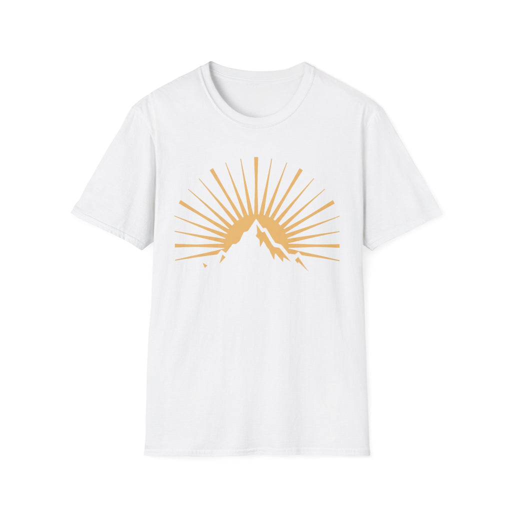 Sun and Mountain Temple North  T-Shirt