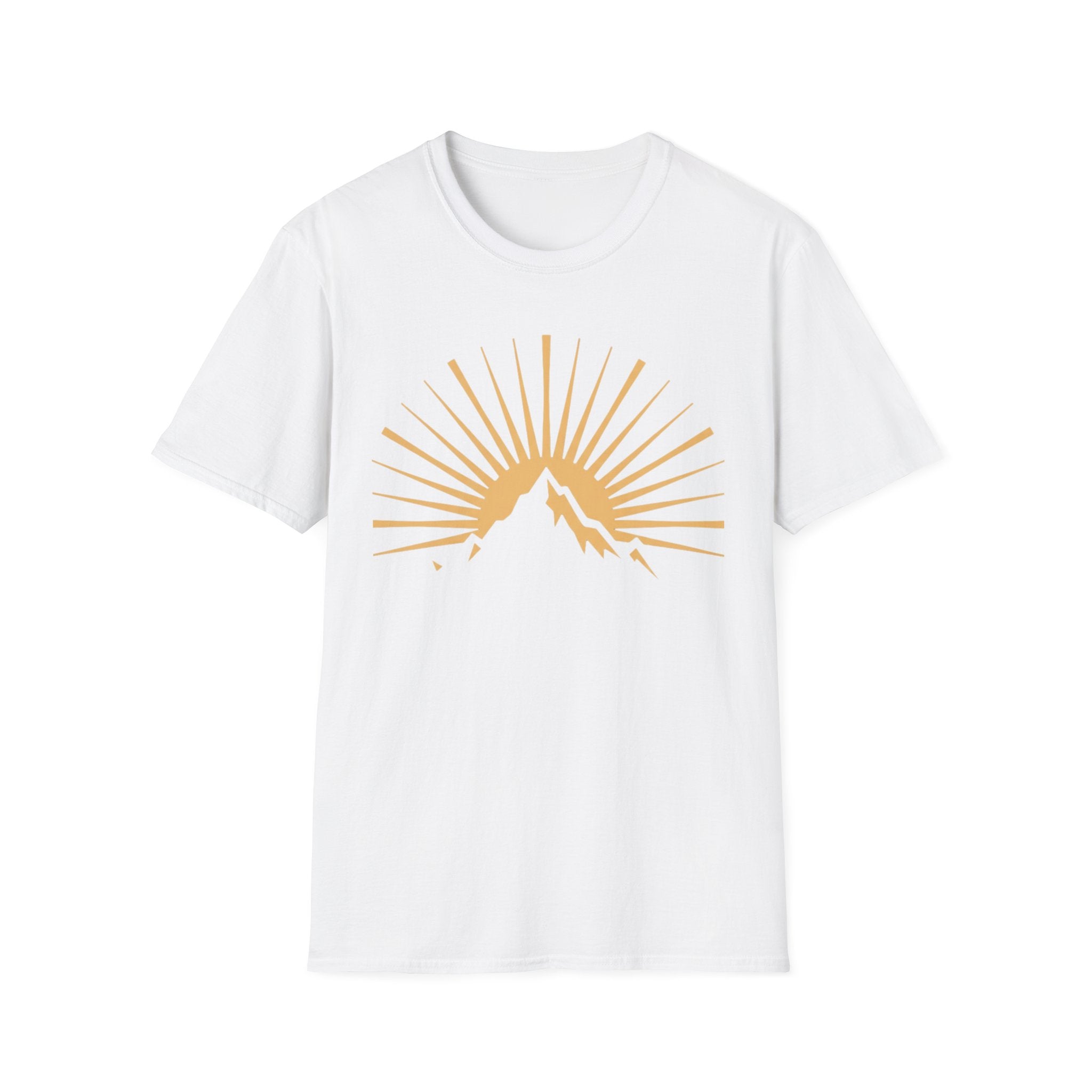 Sun and Mountain Temple North  T-Shirt